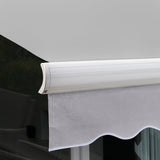 2.5m Full Cassette Electric Awning, Silver