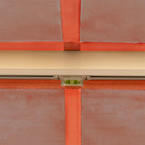 4.0m Half Cassette Electric Awning, Terracotta