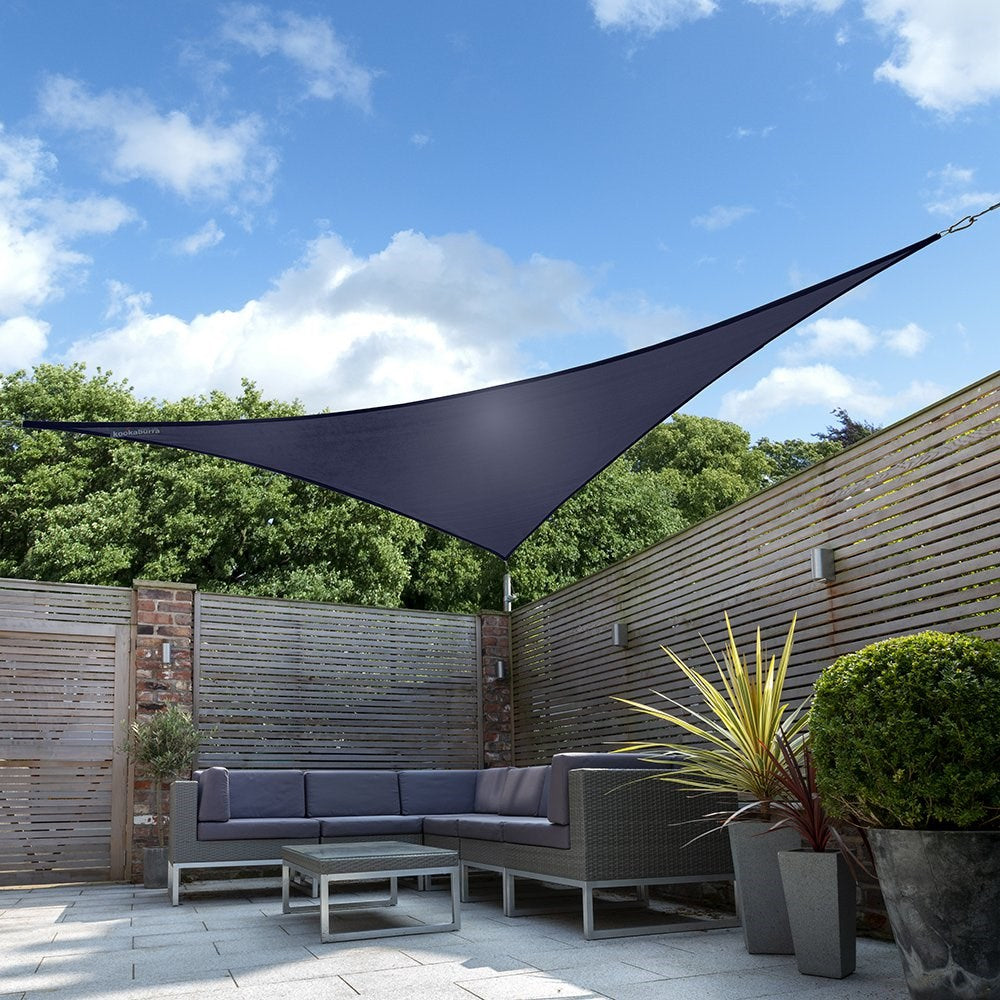 Primrose Awnings | Dark Blue Kookaburra Sail Shade