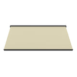 3.0M Deluxe Wireless Full Cassette Electric Awning With Lights (Charcoal Cassette) | Ivory