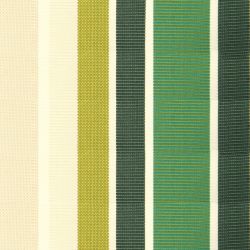Green Stripe Acrylic Cover for 2m x 1.5m Awning includes valance
