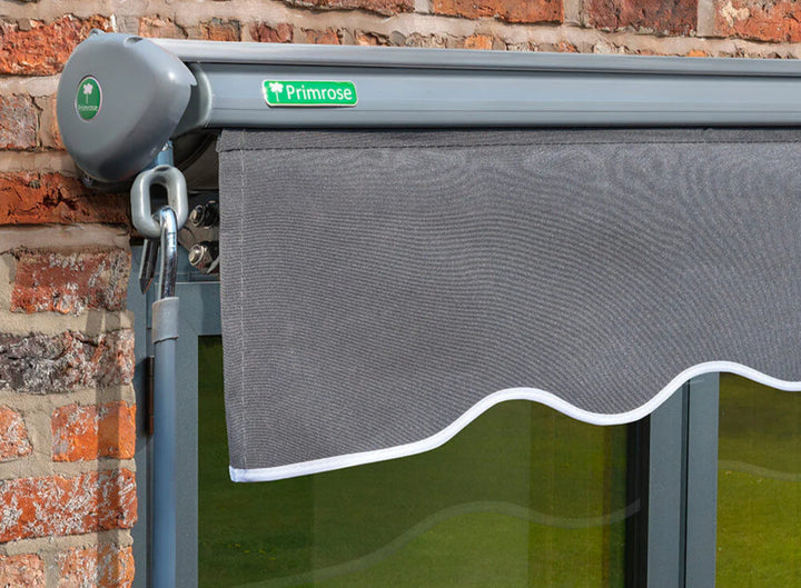 Half Cassette Awnings Electric Manual Shades Primrose Awnings