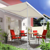 Support Pole Kit for Awnings - Adjustable 1.7m to 2.9m (White)