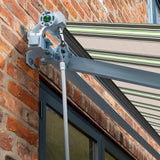 2.5m Budget Manual Awning, Multi Stripe