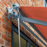 4.0m Budget Manual Awning, Terracotta