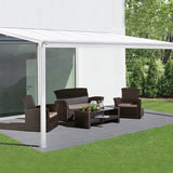 10ft x 10ft White Veranda Garden Canopy - Primrose™