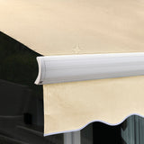 4.5m Full Cassette Electric Awning, Ivory