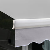 4.5m Full Cassette Electric Awning, Silver