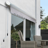 5.0m Full Cassette Manual Awning, Silver