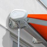 4.0m Full Cassette Manual Awning, Terracotta