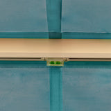 4.5m Half Cassette Manual Awning, Plain green