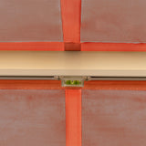 2.0m Half Cassette Manual Awning, Terracotta