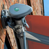 3.5m Half Cassette Manual Terracotta Awning (Charcoal Cassette)