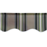 4m Multi Stripe Valance - Wavy