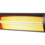 Wall Mounted Adjustable Quartz Bulb Electric Infrared Heater w/ Remote Control