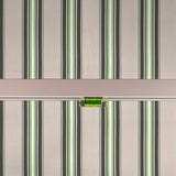 4.5m Standard Manual Awning, Multi Stripe