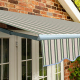 4.0m Standard Manual Awning, Multi Stripe