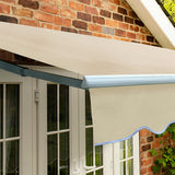 4.0m Standard Manual Awning, Ivory