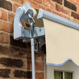 4.5m Standard Manual Awning, Ivory