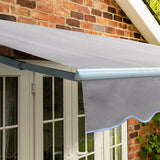 3.0m Standard Manual Awning, Silver