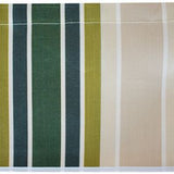 2.5m Green Stripe Valance - Straight
