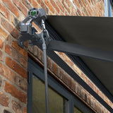 3.5m Budget Manual Charcoal Awning (Charcoal Cassette)