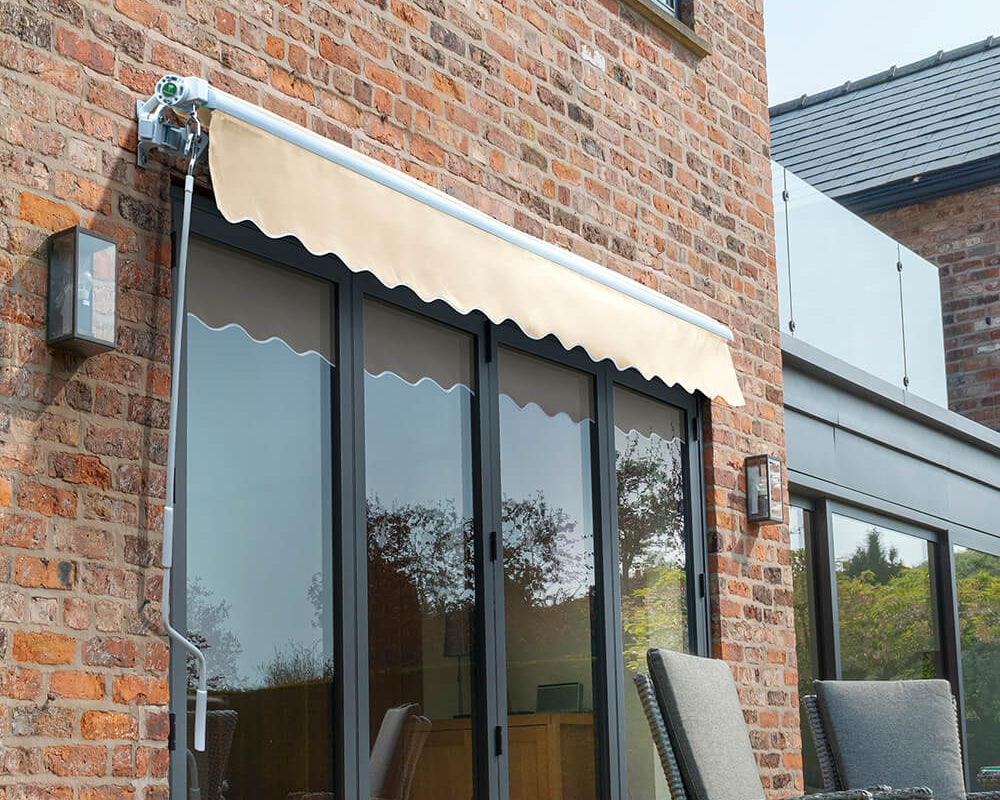 3m Budget Wireless Electric Awning, Ivory
