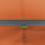 3m Standard Manual Terracotta Awning (Charcoal Cassette)