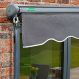 3.5m Half Cassette Electric Charcoal Awning (Charcoal Cassette)