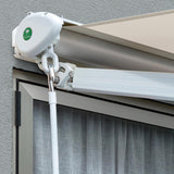 3.5m Half Cassette Manual Awning, Ivory