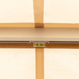 2.5m Half Cassette Electric Patio Awning, Ivory