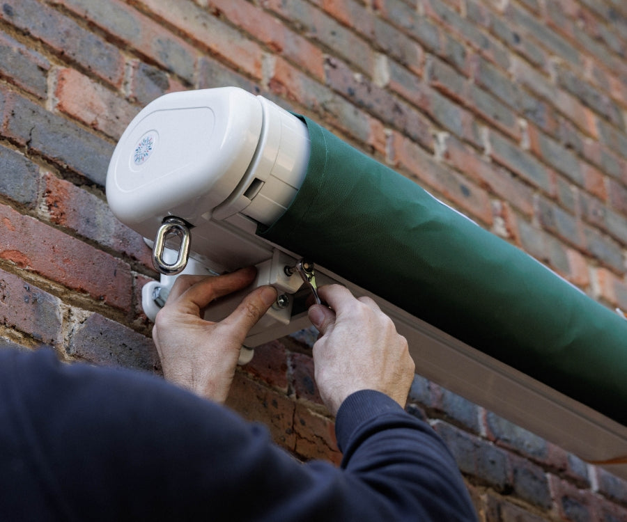 Installing an awning
