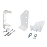 Set of 4 Ceiling Wall and Roof Rafter Brackets for 40mm Torsion Bar - For 4.5m - 5m Standard and 5m - 6m XL