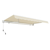 4.0m Budget Manual Awning, Sand