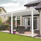 10ft x 10ft White Veranda Garden Canopy - Primrose™