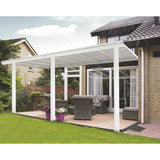 14ft x 10ft White Veranda Garden Canopy - Primrose™