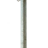 13ft 1" / 4m Galvanised Shade Sail Pole With Bracket Clamp