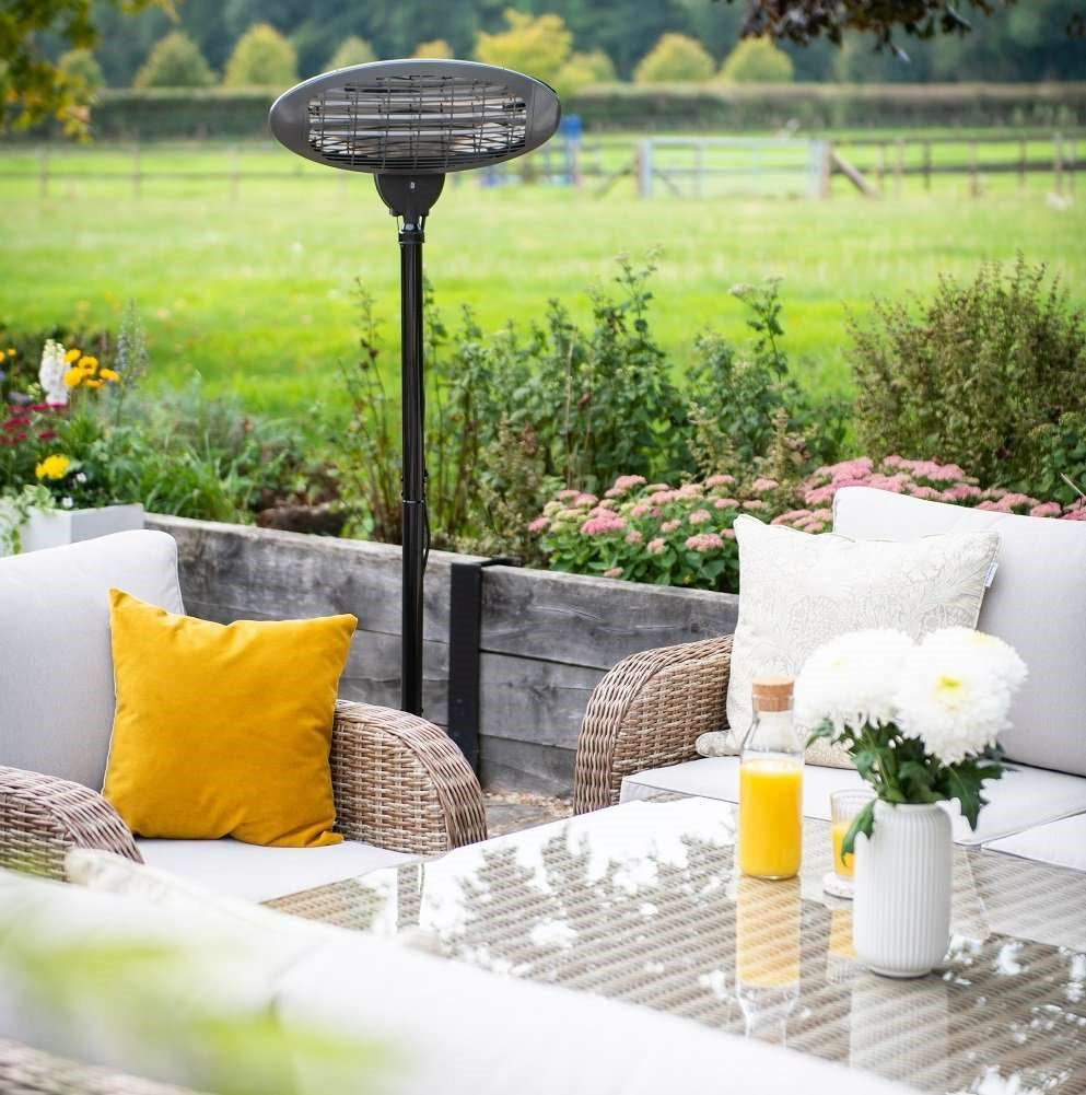 Electric Patio La Hacienda Adjustable Standing Quartz Electric