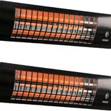 1.8kW IPX4 Wall Mounted Infrared Patio Heater w/ 3 Power Settings | Heatlab®