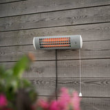 1.8kW IPX4 Wall Mounted Quartz Bulb Electric Tube Heater | Heatlab®