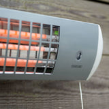 1.8kW IPX4 Wall Mounted Quartz Bulb Electric Tube Heater | Heatlab®