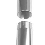 13.1\ / 4m Stainless Steel Shade Sail Pole with Eyebolts - 4 Sections"