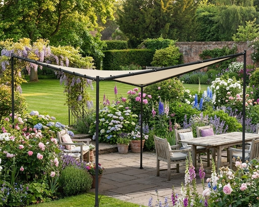 Tree Shade Kit Portable Garden & Freestanding Sail Shade Kits - Primrose Awnings