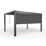 Set of 6 - Pulldown Side Shade for 6x3m Deluxe Pergola