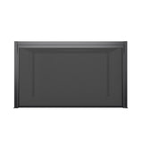 Single Charcoal Pulldown Side Shade for 3x3m, 3x4m & 6x3m Deluxe Pergola