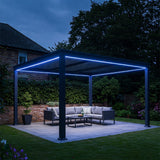 3x3M Pegola Colour Changing LED Light Kit by Primrose Living