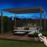 3x3M Pegola Colour Changing LED Light Kit by Primrose Living