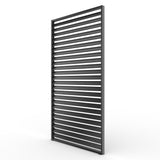 Pack Of 3 Fixed Louvre Wall Panels For 3m Complete Side By Primrose Living