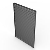 Single Pergola Fixed Louvre Wall Panel For 3m Side By Primrose Living