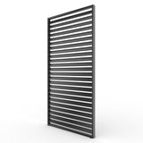 Single Pergola Fixed Louvre Wall Panel For 4m Side By Primrose Living